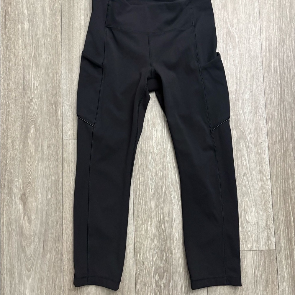 Lululemon Black Cargo Leggings